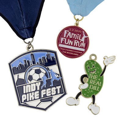 Medals Die Struck Economy Medallion (1-1/4")